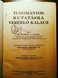 Az 1928-as magyar kiadás belső címlapja