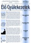 Élő Gyülekezetek, az évezred első száma vagyis a III. évfolyam 1. szám (2000)